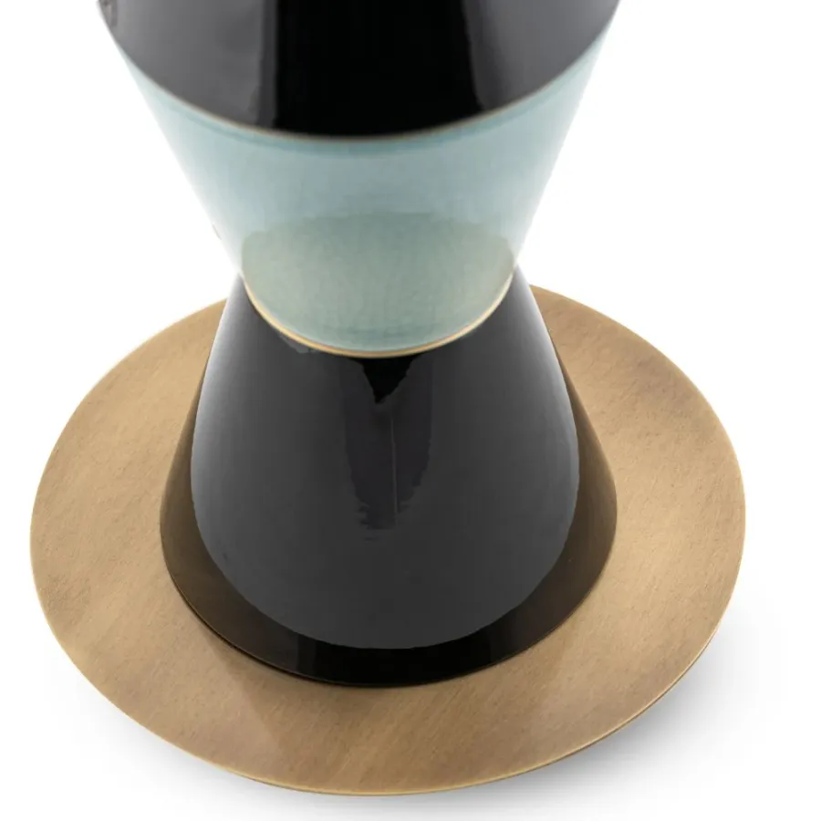 obrazek 4 Lampa podłogowa ze stożkowymi elementami ceramicznymi H.121xL.28xP.28 cm
