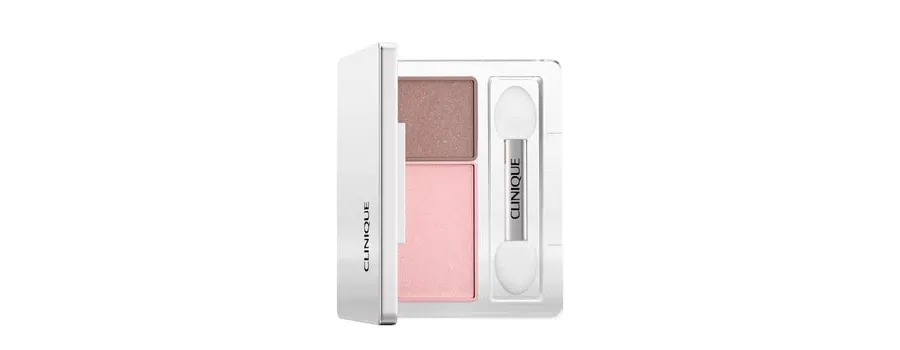 obrazek 1 CLINIQUE All About Shadow Duo Cień do powiek 2.2 g Strawberry Fudge