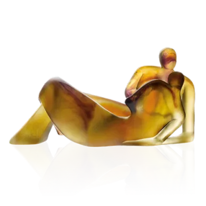 Zdjęcie Stylowa kryształowa rzeźba Miesiąc miodowy Natachy Mondon