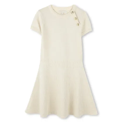 Zdjęcie Michael Kors Sukienka dzianinowa R30296 D Beżowy Regular Fit