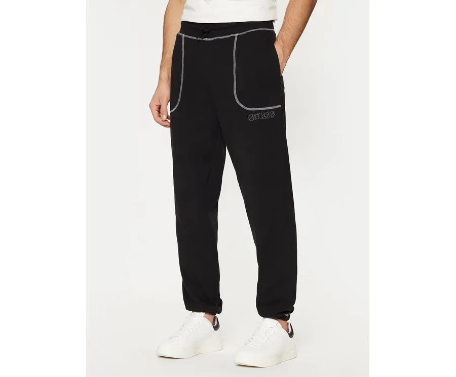 obrazek 1 Guess Spodnie dresowe U5RB00 KCO31 Czarny Regular Fit