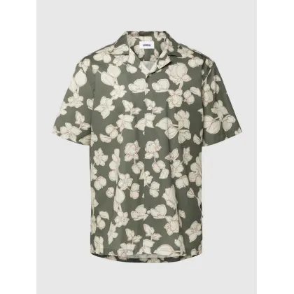 Zdjęcie Koszula casualowa o kroju regular fit ze wzorem na całej powierzchni model ‘Jolle’