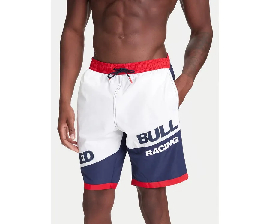 obrazek 1 Pepe Jeans Szorty kąpielowe Red Bull Racing Block Surfer RMB10004 Granatowy Regular Fit