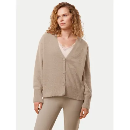 Zdjęcie Triumph Kardigan Smart Thermal 10221469 Beżowy Regular Fit