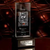 Zdjęcie Statuetka, trofeum z bursztynem dla nauczyciela