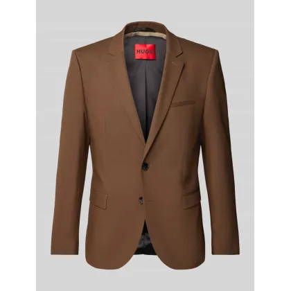 Zdjęcie Marynarka na dwa guziki o kroju slim fit z kołnierzem z połami model ‘Arti’