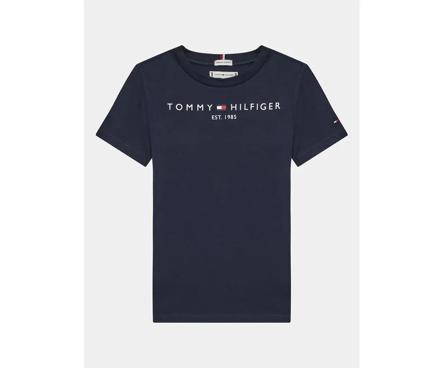 obrazek 1 Tommy Hilfiger T-Shirt Essential KS0KS00210 Granatowy Regular Fit