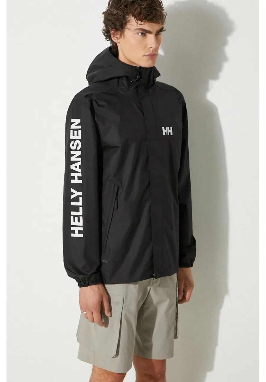 obrazek 1 Helly Hansen kurtka przeciwdeszczowa Ervik kolor czarny 64032