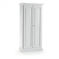 Zdjęcie Lakierowana szafka - spiżarnia z 2 drzwiami i 3 półkami - Zanini