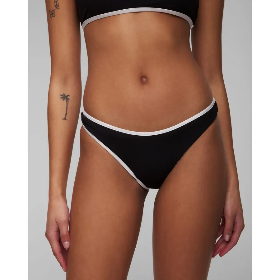 obrazek 1 Czarny Dół Od Stroju Kąpielowego Damski Seafolly Hipster Pant