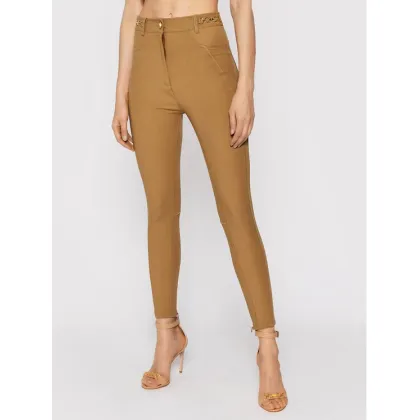 Zdjęcie Elisabetta Franchi Spodnie materiałowe PA-011-16E2-V360 Brązowy Slim Fit