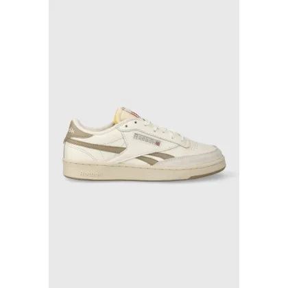 Zdjęcie Reebok sneakersy skórzane Club C Revenge kolor beżowy