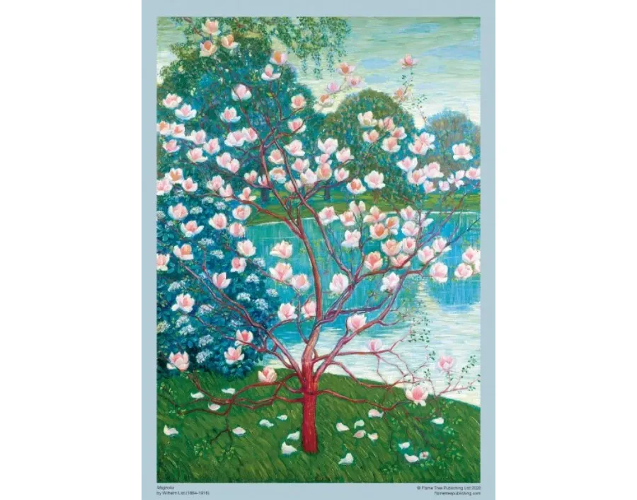obrazek 2 Puzzle dla dorosłych Wilhelm Lista: Drzewo magnolii  - Flame Tree Publishing