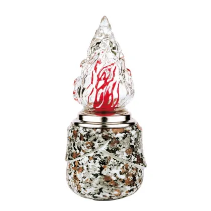 Zdjęcie Włoska lampa nagrobkowa z porcelany