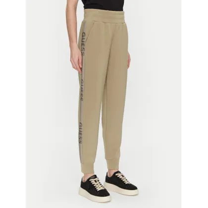 Zdjęcie Guess Spodnie dresowe W5RB00 KBYE2 Zielony Regular Fit