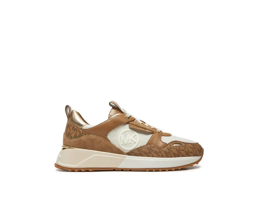 obrazek 1 MICHAEL Michael Kors Sneakersy Theo Trainer 43F1THFS2B Brązowy