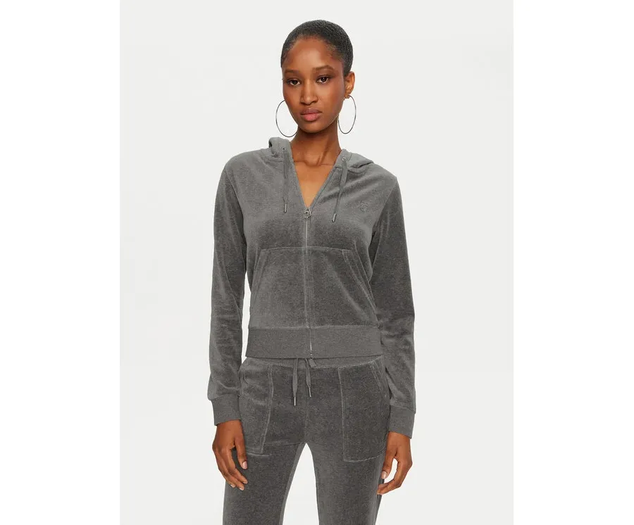 obrazek 1 Juicy Couture Bluza Robertson JCAP176 Szary Slim Fit