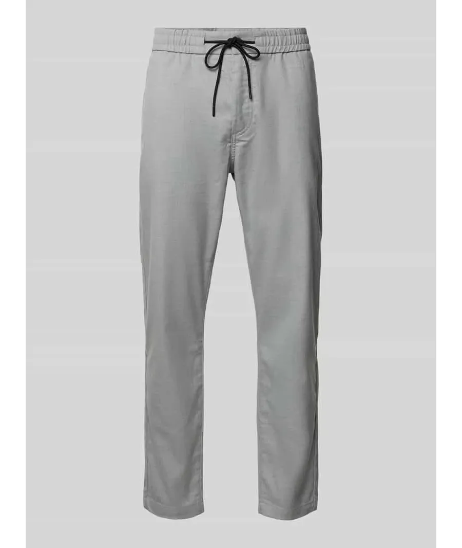 obrazek 1 Chinosy o kroju tapered fit z tunelem