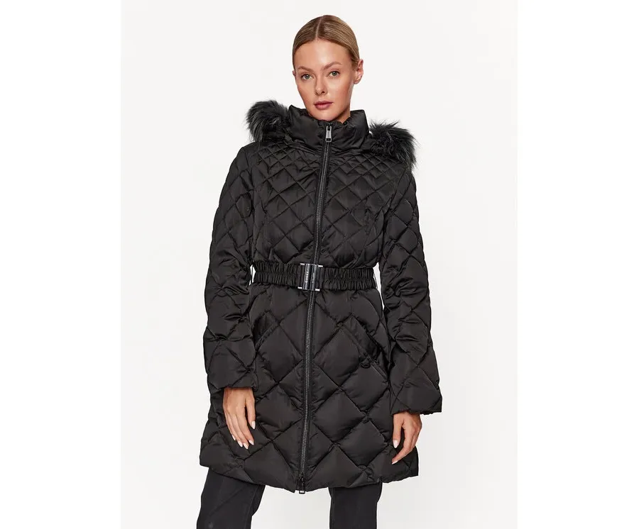 obrazek 1 Guess Kurtka zimowa Olga W3BL36 WEX52 Czarny Regular Fit
