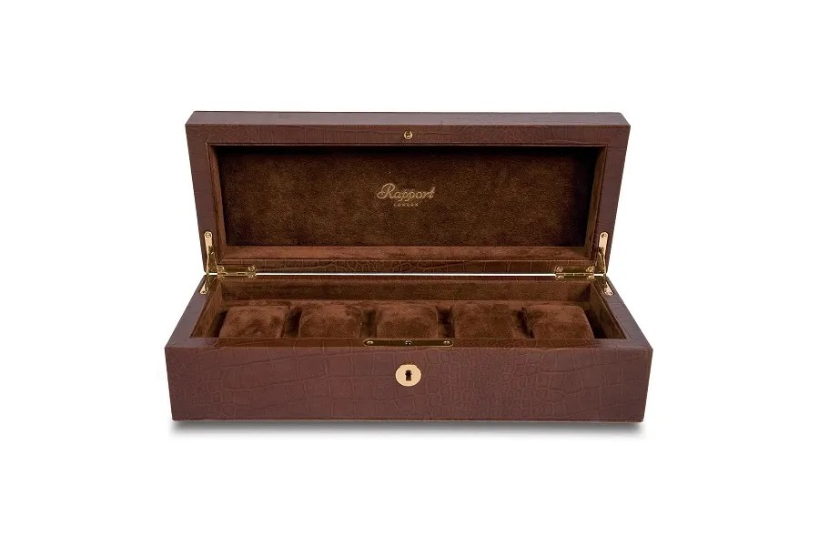 obrazek 1 Brązowy Collector Box L263 na zegarki marki Rapport London