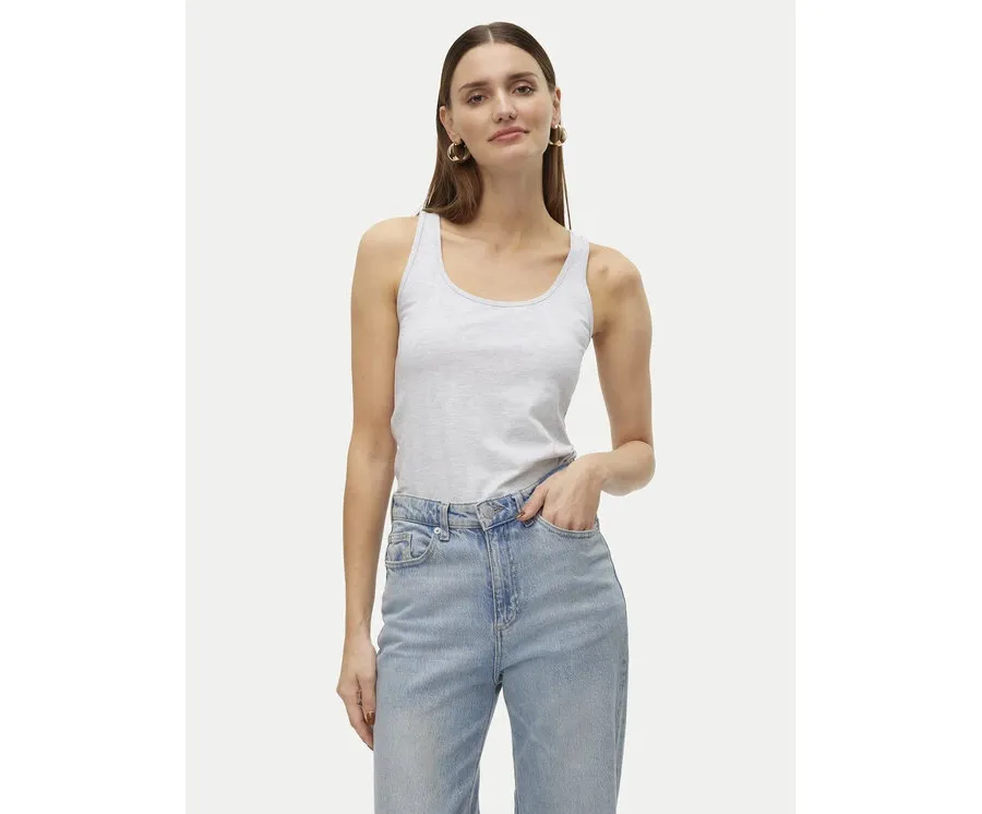 obrazek 1 Vero Moda Top Lulu 10323756 Szary Regular Fit