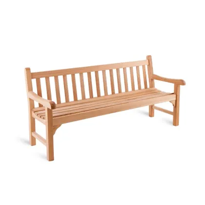 Zdjęcie Stylowa sofa Chelsea 183 cm wykonana z drewna tekowego do ogrodu lub na taras