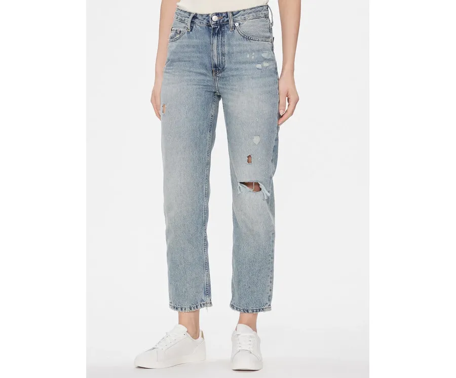 obrazek 1 Tommy Hilfiger Jeansy Classic WW0WW40632 Niebieski Straight Fit