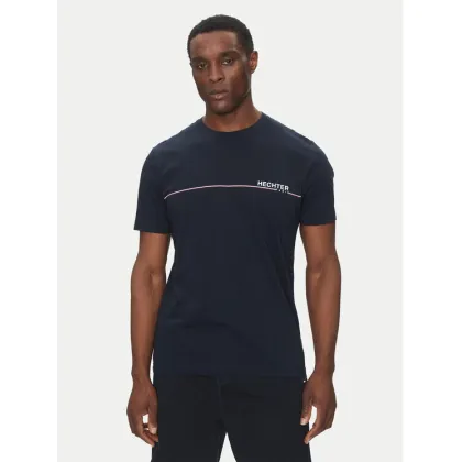 Zdjęcie Hechter Paris T-Shirt 75008 151919 Granatowy Regular Fit