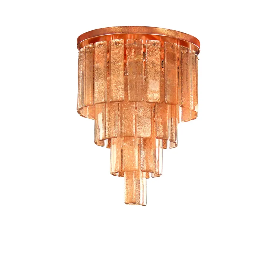 obrazek 5 Fantastyczna lampa sufitowa wykonana ręcznie ze szkła murano - prosto z Włoch