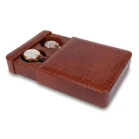 Picture Brown case for two watches