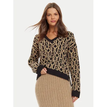 Zdjęcie Liu Jo Sweter WF4436 MA30P Brązowy Regular Fit