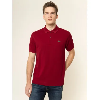 Zdjęcie Lacoste Polo L1212 Bordowy Classic Fit