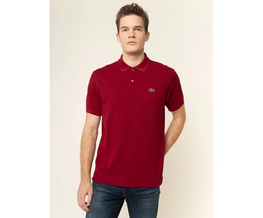 obrazek 1 Lacoste Polo L1212 Bordowy Classic Fit