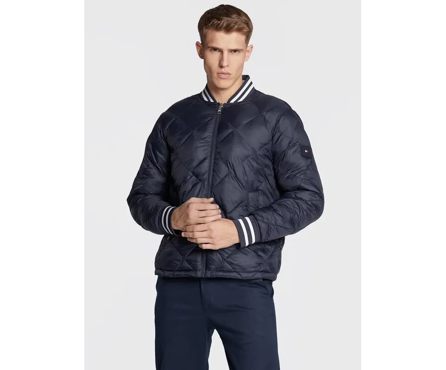 obrazek 1 Tommy Hilfiger Kurtka bomber Reversible Varsity MW0MW27587 Granatowy Regular Fit