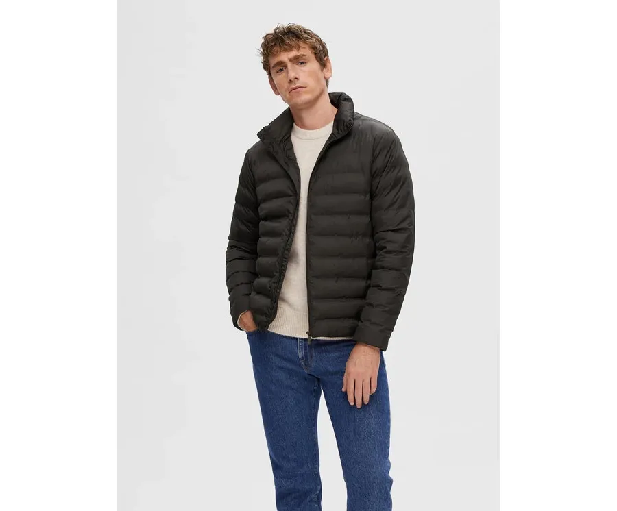obrazek 1 Selected Homme Kurtka przejściowa 16089395 Czarny Regular Fit