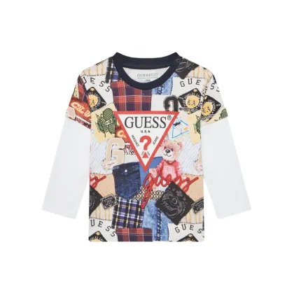 Zdjęcie Guess Bluzka N5YI09 K8HM4 Kolorowy Regular Fit