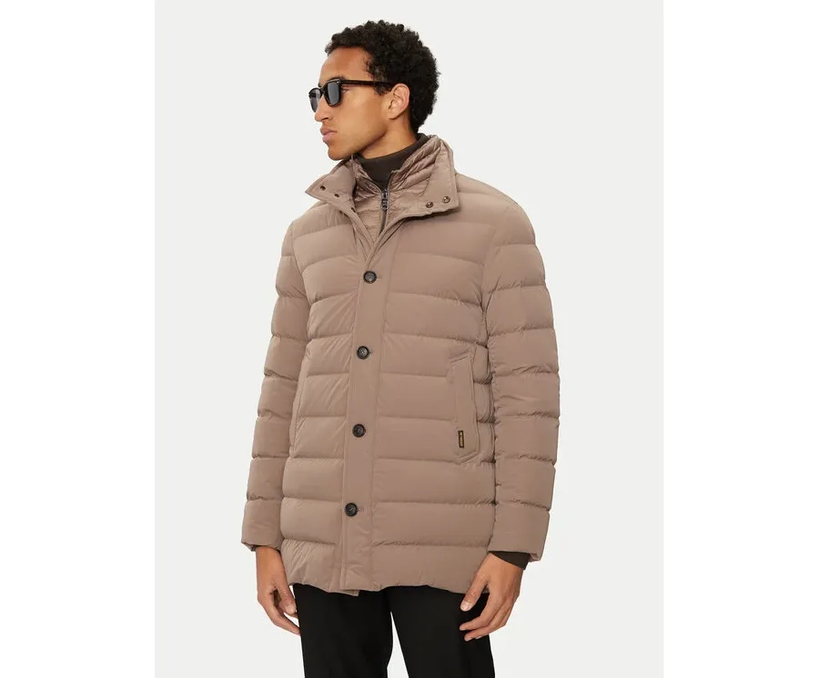 obrazek 1 Hetregó Kurtka puchowa Urban 8N431 Beżowy Regular Fit