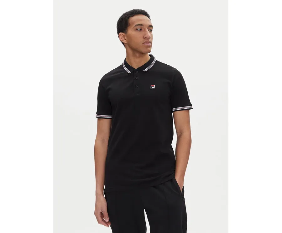 obrazek 1 Fila Polo Lubeek FAM0898 Czarny Regular Fit