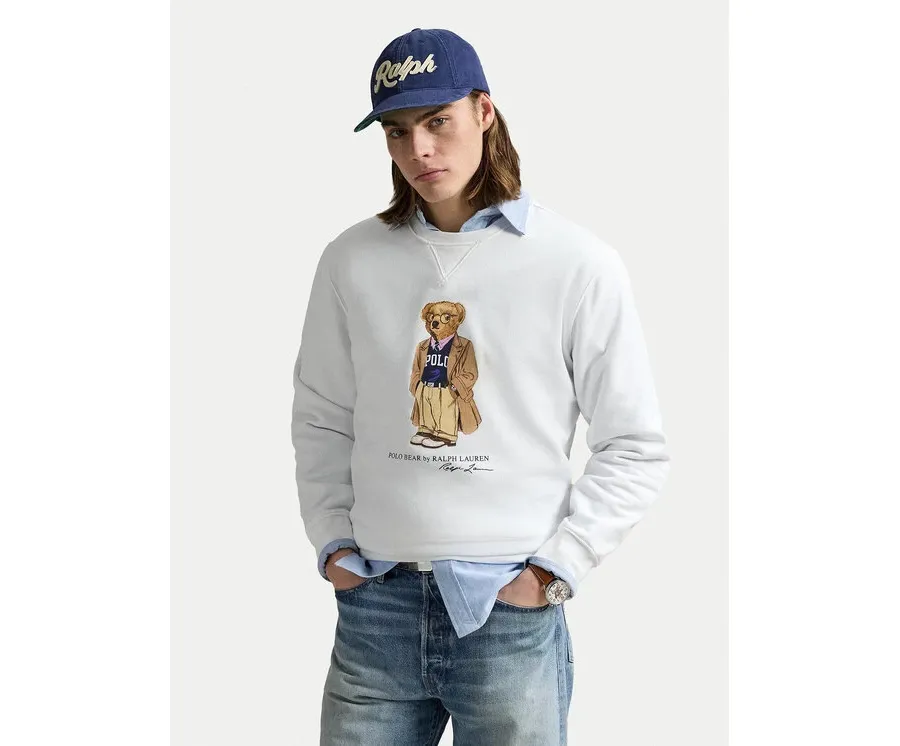 obrazek 1 Polo Ralph Lauren Bluza 710973161001 Biały Regular Fit