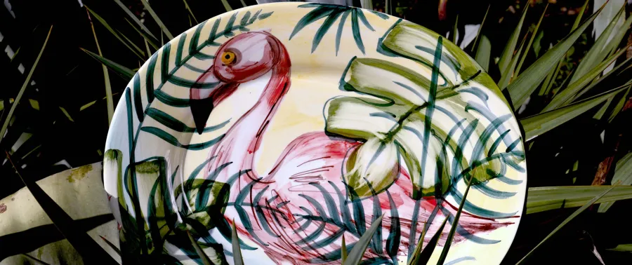 obrazek 5 Zielony ceramiczny pojemnik na żywność w wiejskim stylu - Virginia Casa