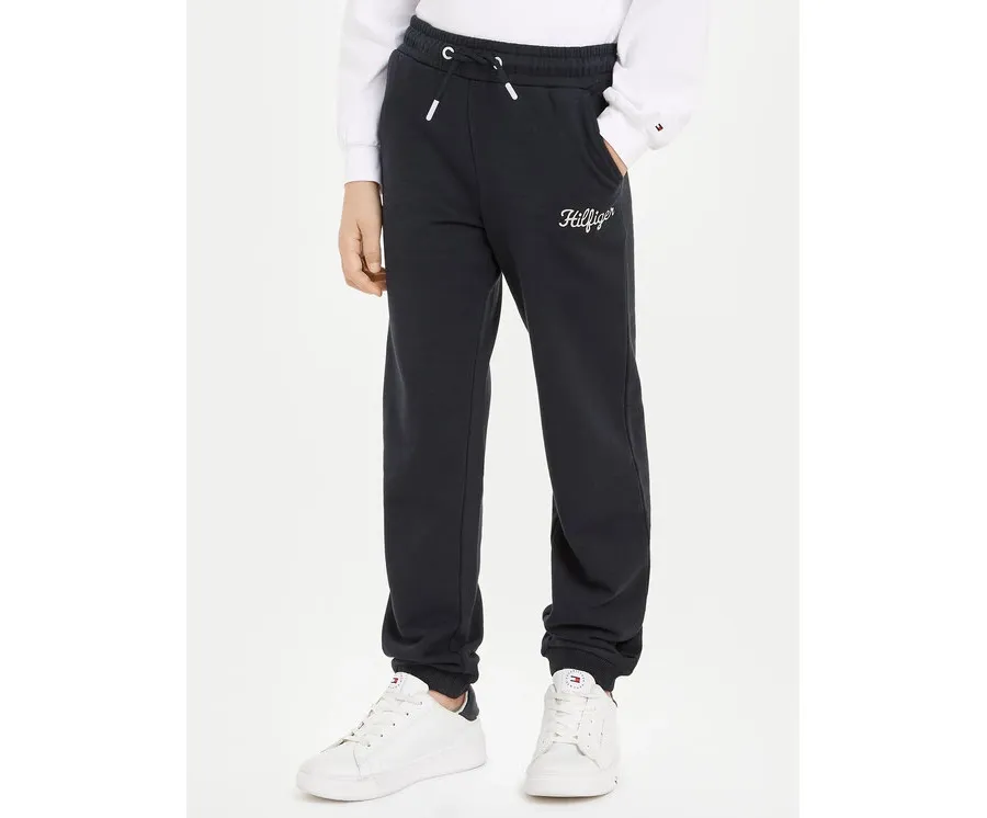 obrazek 1 Tommy Hilfiger Spodnie dresowe NY KG0KG08108 Granatowy Regular Fit