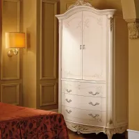Zdjęcie Luksusowa ludwikowska włoska szafa z szufladami
