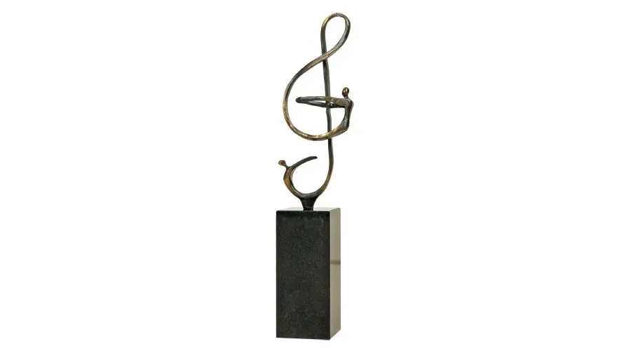 obrazek 1 Wyjątkowa statuetka wykonana z brązu