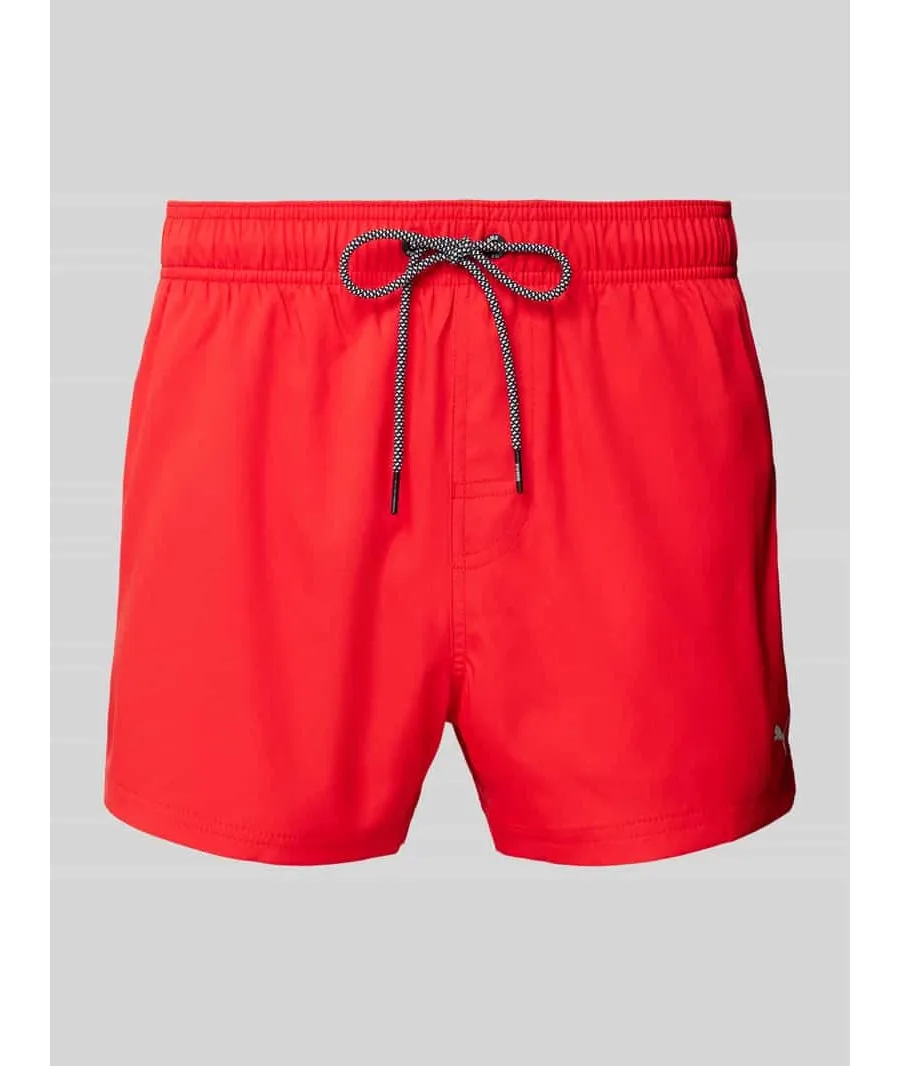 obrazek 1 Puma Szorty kąpielowe 907658 Czerwony Regular Fit