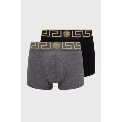 Zdjęcie Versace Bokserki (2-pack) męskie kolor czarny AU10181 A232741