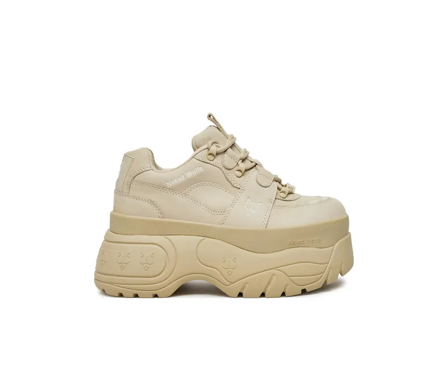 obrazek 1 Naked Wolfe Sneakersy Sinner Beżowy