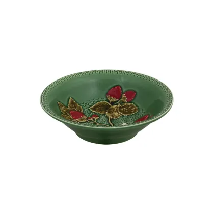 Zdjęcie Designerska ozdobna miska ceramiczna - Bordallo Pinheiro