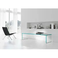 Zdjęcie Elegancka szklana ławeczka do przedpokoju - Tonelli Design
