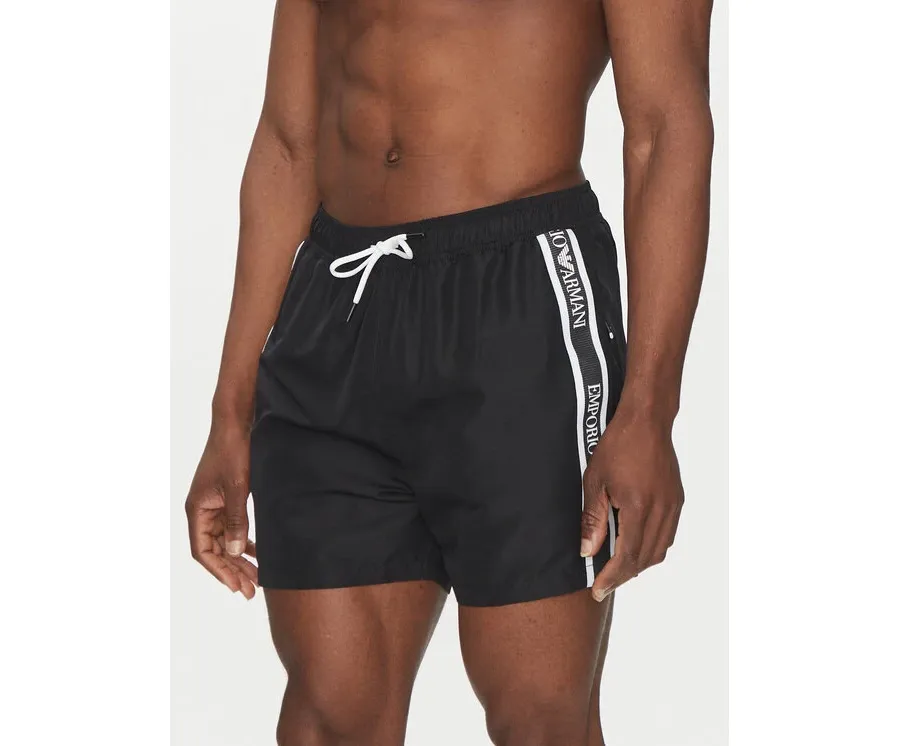 obrazek 1 Emporio Armani Underwear Szorty kąpielowe EM000583 AF12333 UC001 Czarny Regular Fit