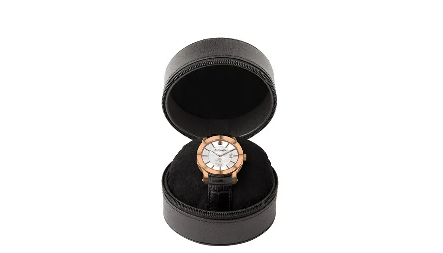 obrazek 3 Niepowtarzalny Zegarek Rose Gold Silver Dial NeroUno Monetegrappa
